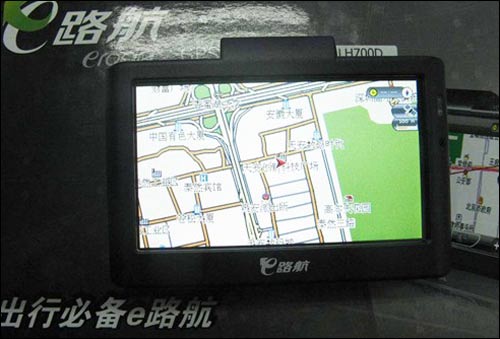 电子地图界面