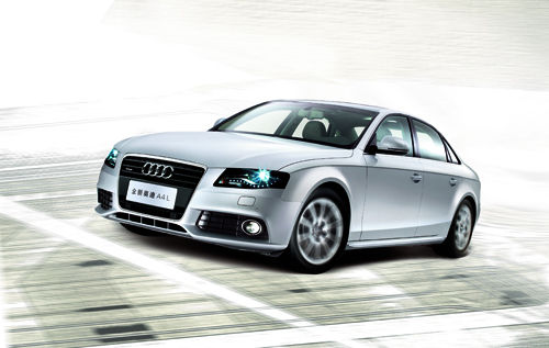 奥迪中国百万辆庆典 历年车型简介