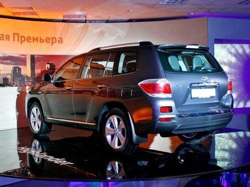 改款汉兰达莫斯科车展首发 外观改进/动力不变