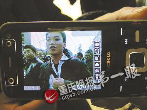 伤者拍到的打人宝马车司机谈某