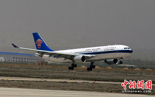 广州至喀什航班开通为目前最长国内航线(图)