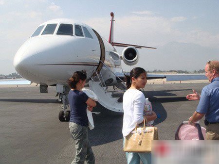 众星豪华私人飞机比拼（组图）