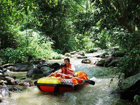 寻找凤凰湖 自驾去广西十万大山的八尺江中游(4)