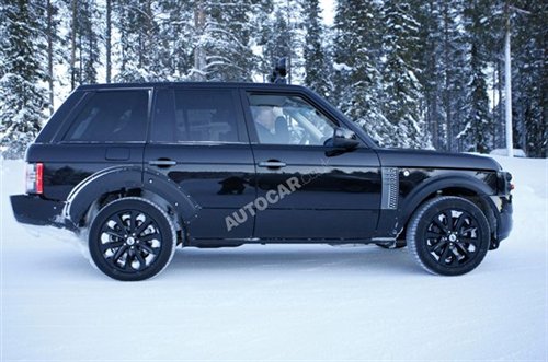 2012年发布 路虎新一代揽胜谍照曝光 汽车之家