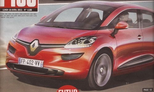 雷诺全新风景假想图曝光 配1.6T/双离合 