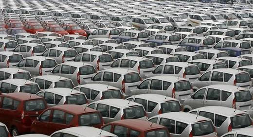 2012年2月全球各国汽车市场销量晴雨表